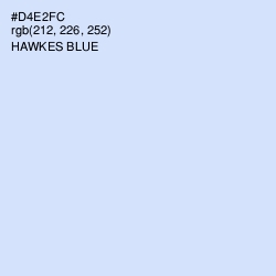 #D4E2FC - Hawkes Blue Color Image